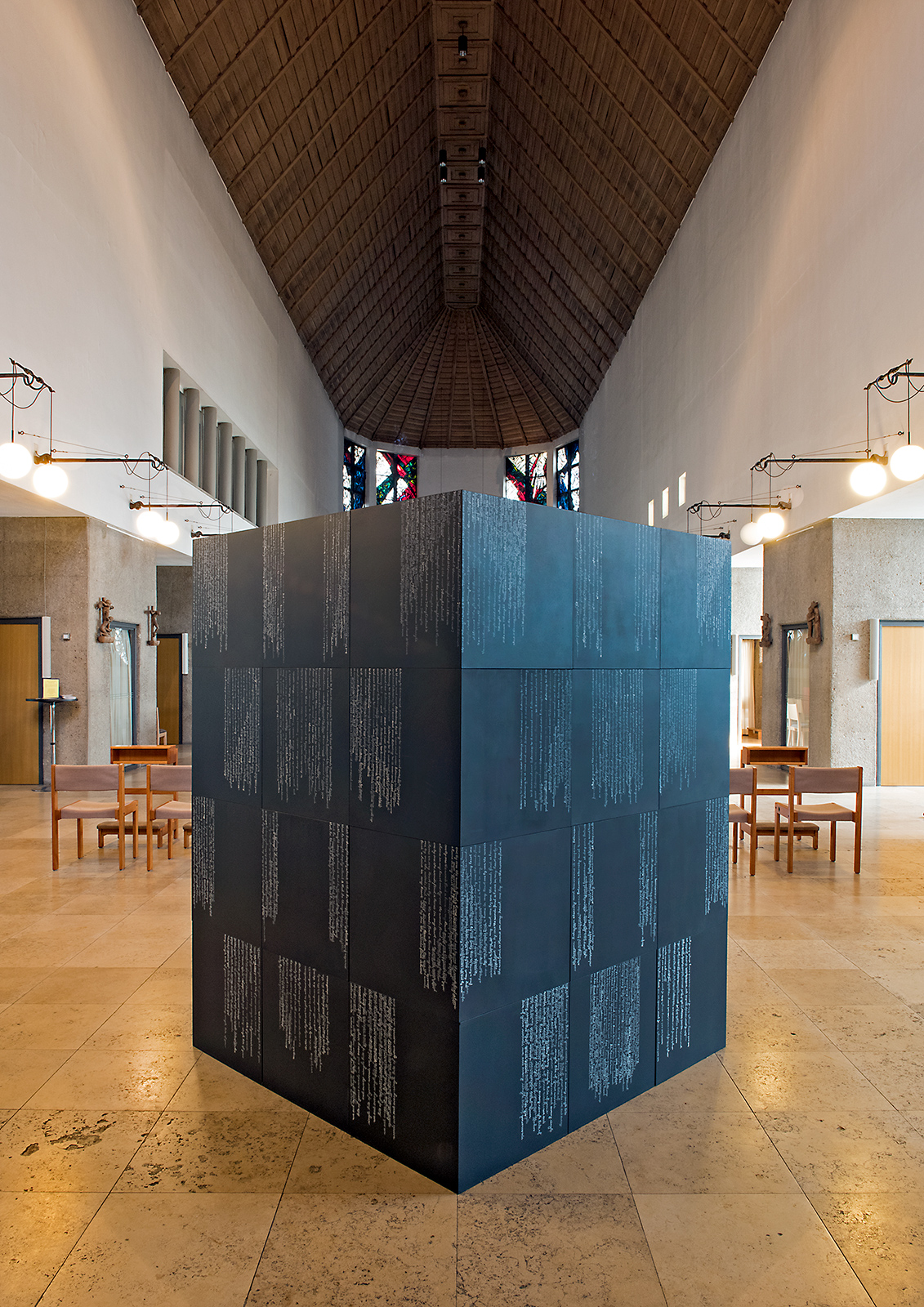 City-Kirche Koblenz, Installation Ute Bernhard, 2017